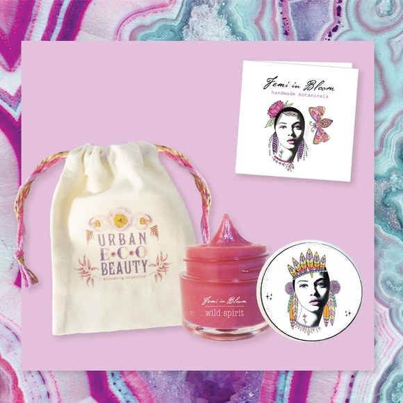 Purple Berry Grape Sheer Tint Organic Lip Gloss Plumper Treatment - Picture 3 of 16